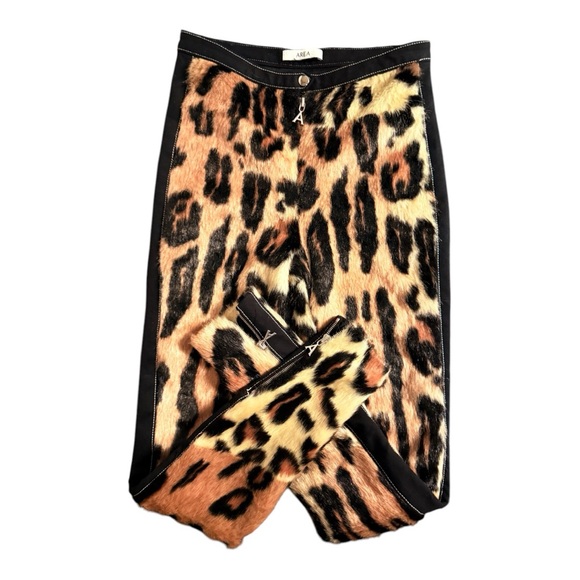 AREA !!LEOPARD PANTS!! Extremely Hard to Find NWOT - Picture 3 of 13
